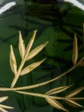 House Doctor Ёлочное украшение Leaf, зелёный, оттенки золотого — фото 4