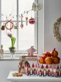 Bungalow Denmark Ёлочное украшение Bow, кремово-белый и золотистый — фото 7