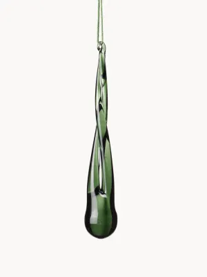 Broste Copenhagen Ёлочное украшение Tear из стекла ручной формовки, набор из 4 шт