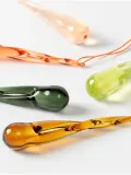 Broste Copenhagen Ёлочное украшение Tear из стекла ручной формовки, набор из 4 шт — фото 3