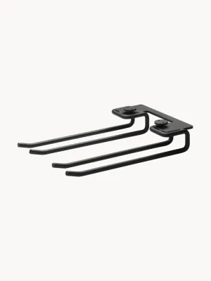 String Furniture Вешалки String System 20 см, 2 шт, чёрная