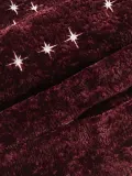 Westwing Collection Наволочка декоративная Helia из полиэстера с вышивкой, бордовая — фото 4