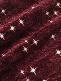 Westwing Collection Наволочка декоративная Helia из полиэстера с вышивкой, бордовая — фото 7