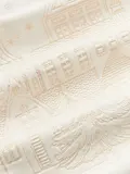 Westwing Collection Наволочка декоративная Inga из хлопка, белая со светло-бежевым — фото 7
