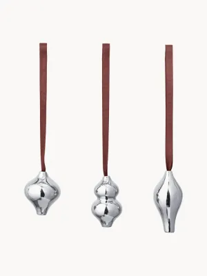 Ferm Living Набор ёлочных украшений Komo из фарфора, 3 шт