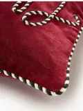 Westwing Collection Комплект наволочек из бархата Jolly, 2 шт., красный — фото 5