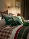 Westwing Collection Комплект наволочек из бархата Jolly, 2 шт., тёмно-зелёный — фото 8
