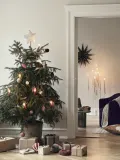Broste Copenhagen Набор ёлочных украшений Candy из стекла ручной работы, 2 шт — фото 2