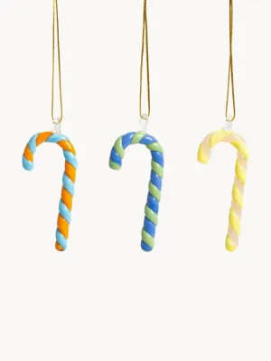 &klevering Набор ёлочных украшений Candy Cane, 3 шт