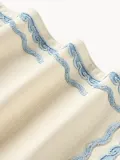 Westwing Collection Наволочка декоративная Laguna из хлопка с вышивкой — фото 4