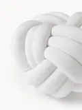 Westwing Collection Подушка декоративная Twist, молочно-белая — фото 6