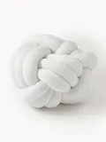 Westwing Collection Подушка декоративная Twist, молочно-белая — фото 7
