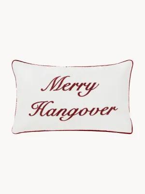 Anna + Nina Подушка декоративная Merry Hangover рождественская ручной работы