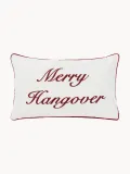 Anna + Nina Подушка декоративная Merry Hangover рождественская ручной работы — фото 1