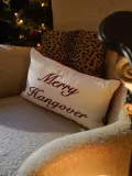 Anna + Nina Подушка декоративная Merry Hangover рождественская ручной работы — фото 2