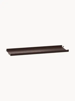 String Furniture Полка металлическая String System 58х20 см, тёмно-коричневая