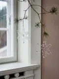 Bloomingville Набор ёлочных украшений Miku в форме снежинок, 2 шт — фото 2