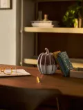 Westwing Collection Статуэтка Moranga в форме тыквы, диаметр 14 см, высота 17 см, коричневая и бежевая — фото 5