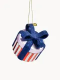 &klevering Ёлочное украшение Gift, тёмно-синий — фото 1