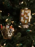 Vondels Ёлочное украшение Gold Suitcase — фото 4