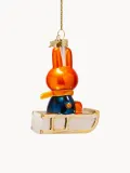 Vondels Ёлочное украшение Nijntje Miffy, 8 х 11 х 5 см, белый, оранжевый, синий и золотистый — фото 3