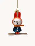 Vondels Ёлочное украшение Nijntje Miffy, 9 х 12 х 6 см, белый, оранжевый, синий и золотистый — фото 1