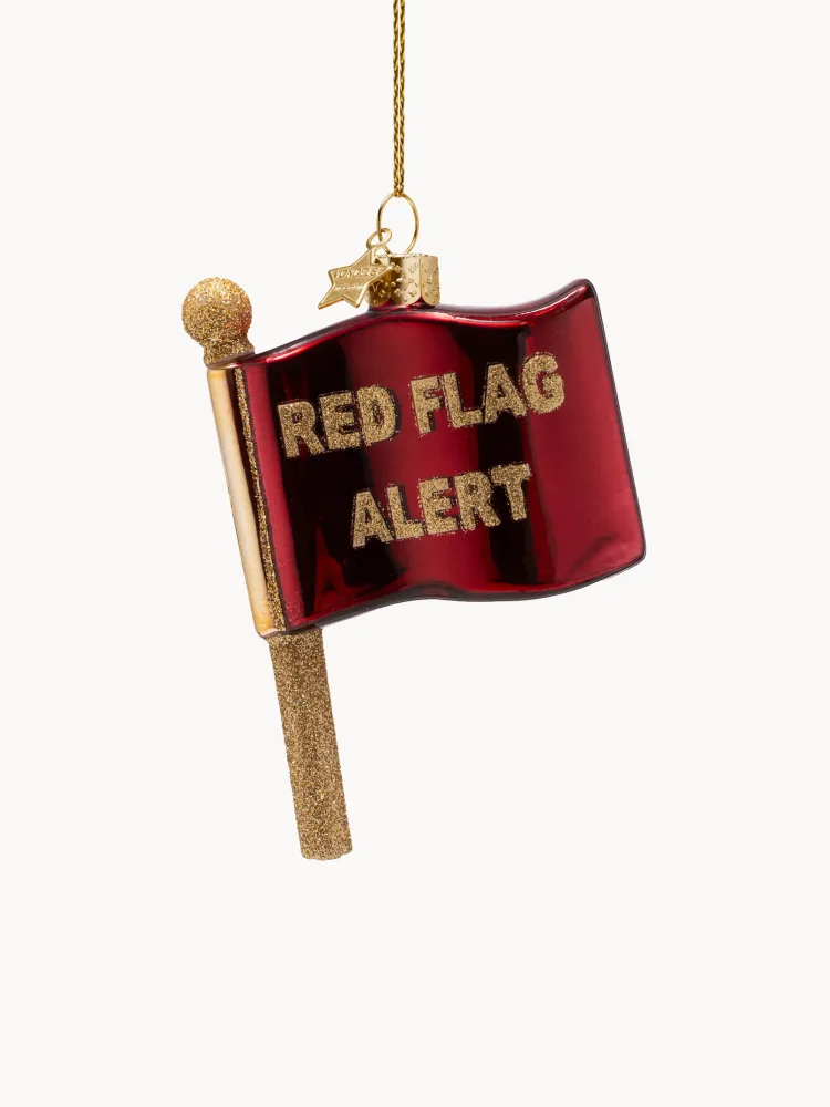 Vondels Ёлочное украшение Red Flag