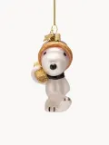 Vondels Ёлочное украшение Snoopy Peanuts, 7 х 10 х 5 см, красный, золотой и чёрный — фото 3