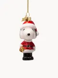 Vondels Ёлочное украшение Snoopy Peanuts, 7 х 11 х 5 см, красный, чёрный и золотой — фото 3
