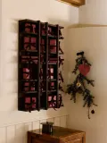 Ferm Living Набор ёлочных украшений Orrith из фарфора, 2 шт, оттенки золотого и светло-розовый — фото 4
