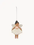 Broste Copenhagen Ёлочное украшение Fairy Tale из хлопковой массы, 8х14х1 см, разноцветный — фото 2