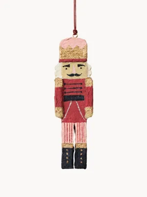 Broste Copenhagen Ёлочное украшение Fairy Tale из хлопковой массы, 4х15х1 см, разноцветный