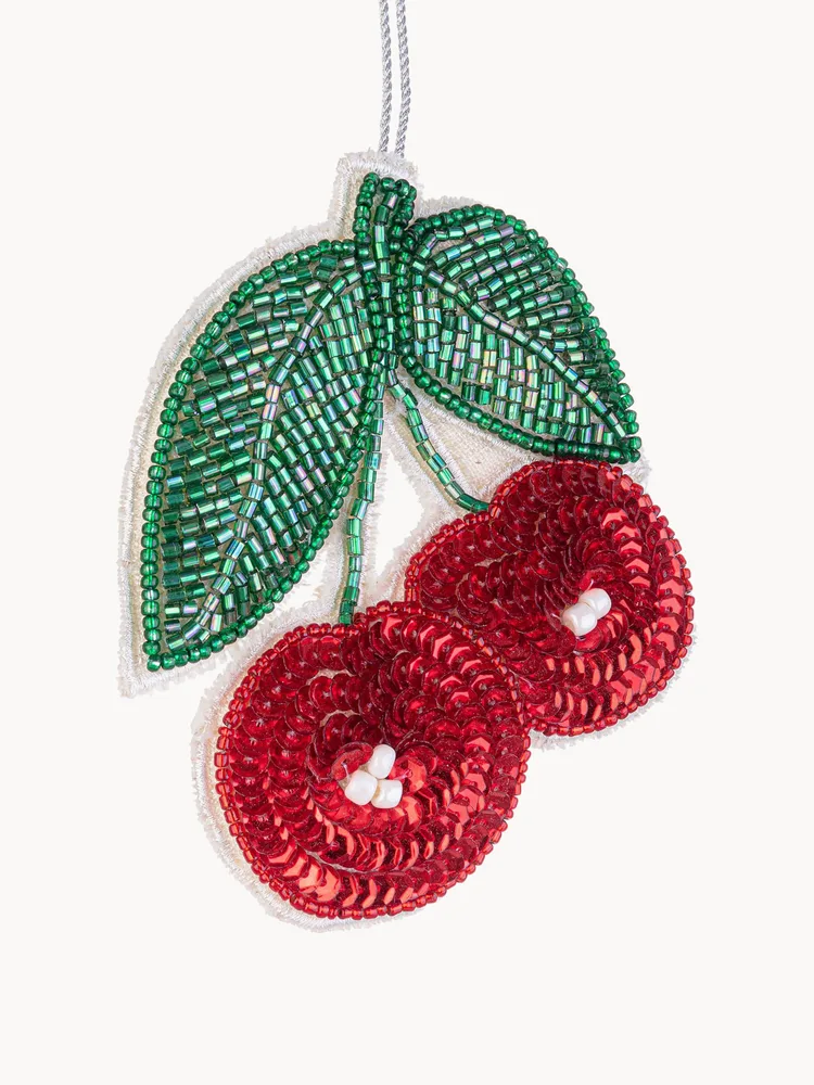 Bizzotto Ёлочное украшение Fruit из пластика и фетра