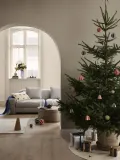 Broste Copenhagen Набор ёлочных украшений Pulp из хлопковой массы, 4 шт — фото 4