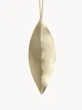Ferm Living Набор ёлочных украшений Leaf из латуни, 4 шт — фото 1