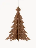 Cooee Design Набор ёлочных украшений Pinetree из бумаги, 2 шт, коричневый — фото 1