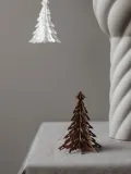 Cooee Design Набор ёлочных украшений Pinetree из бумаги, 2 шт, коричневый — фото 3