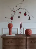 Cooee Design Набор ёлочных украшений Pinetree из бумаги, 2 шт, коричневый — фото 4