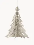 Cooee Design Набор ёлочных украшений Pinetree из бумаги, 2 шт, светло-бежевый — фото 1