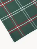 Westwing Collection Салфетки сервировочные Aster, тёмно-зелёный, красный и белый — фото 5
