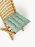 Westwing Collection Комплект подушек на стул Ava из хлопка, 2 шт — фото 3