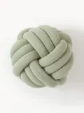 Westwing Collection Подушка декоративная Twist, шалфейная зелёная — фото 1