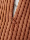 Westwing Collection Подушка декоративная Kylen валик из вельвета — фото 4
