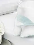 Westwing Collection Подушка для сна Comfort перо-пуховая, средней жёсткости, 80х80 см — фото 4
