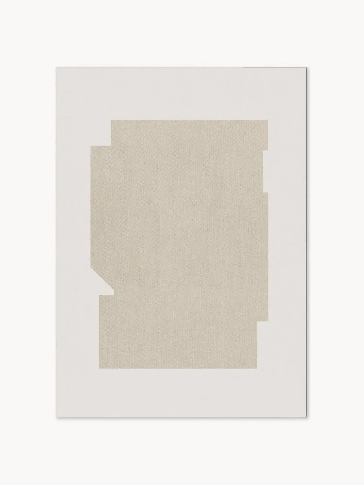 Poster and Frame Постер Bauhaus Beige