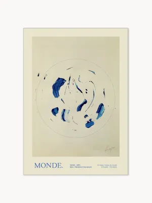 Poster and Frame Постер Le Monde