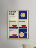 Poster and Frame Постер Ramen Soup — фото 4