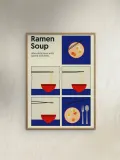 Poster and Frame Постер Ramen Soup — фото 8