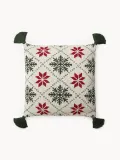 Westwing Collection Наволочка декоративная Starry из хлопкового трикотажа — фото 1