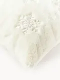 Westwing Collection Наволочка декоративная Nari на молнии из полиэстера, 50х50 см, молочно-белая, арт. DEQ24WES14847 — фото 4